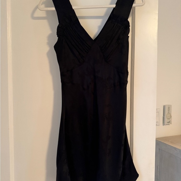 Realisation Par Roxy Dress Black Silk Size XS - Picture 2 of 5